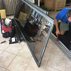 sliding glass door frame repair Nuevo